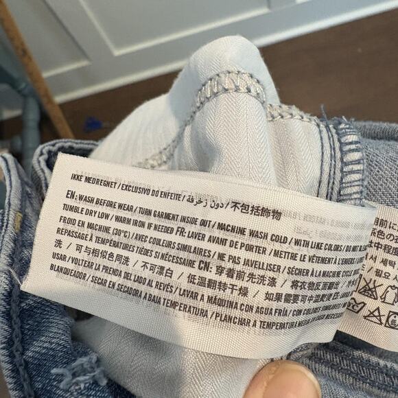 Abercrombie & Fitch Jeans Women‎ 25x31.5 Blue Light Wash Denim Slim Stretch READ - Picture 12 of 14